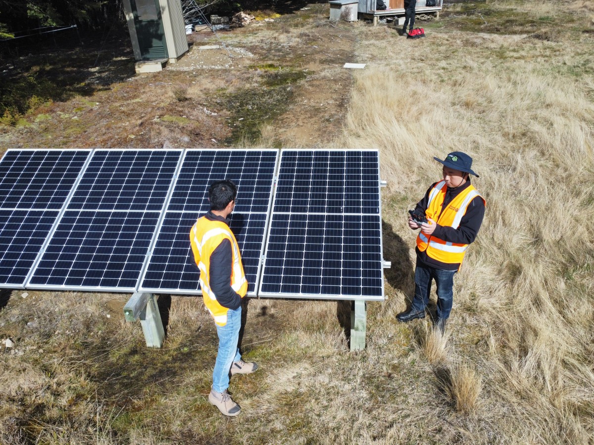 DOC Off Grid   Solar Panel Inspection