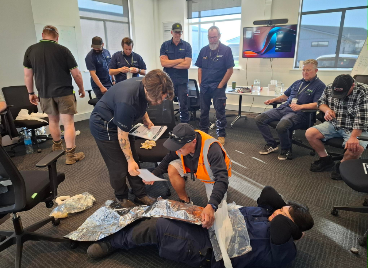 First Aid Training 2