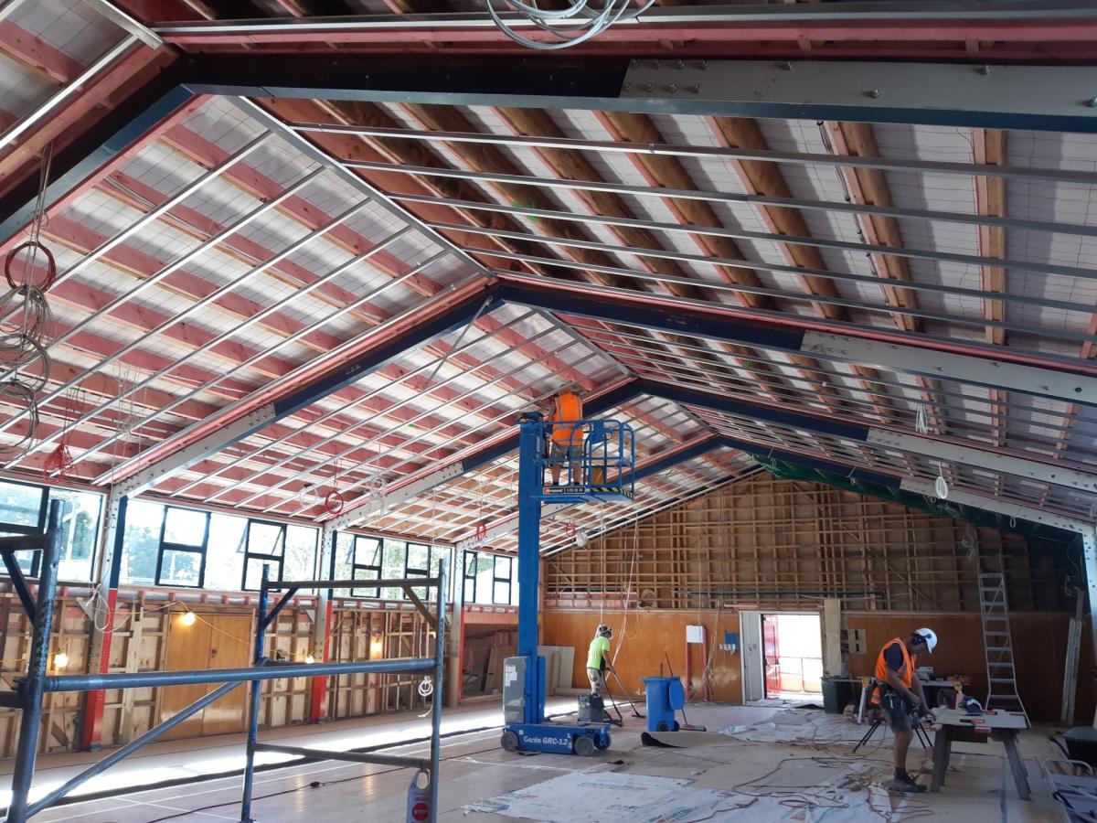 Hoon Hay School hall interior